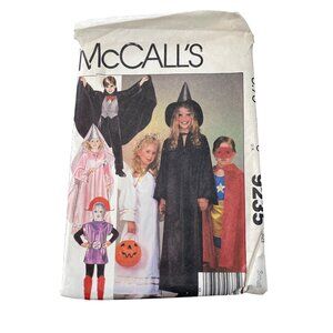 McCalls 9235 Childrens Costume Pattern Size Small 4-6 Vintage 1984 Halloween CUT